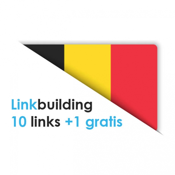 Linkbuilding pakket België: 10 links +1 gratis