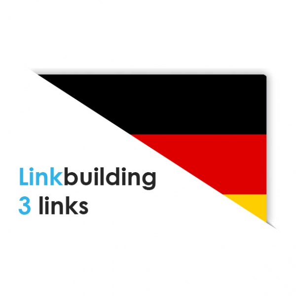 Linkbuilding pakket Duitsland: 3 links