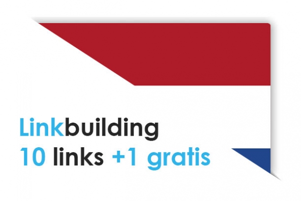 Linkbuilding pakket Nederland: 10 links +1 gratis