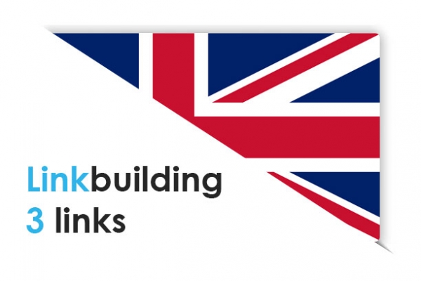 Linkbuilding pakket UK: 3 links