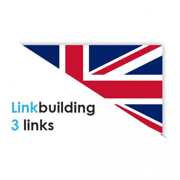 Linkbuilding pakket UK: 3 links