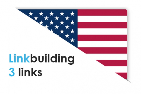 Linkbuilding pakket USA: 3 links